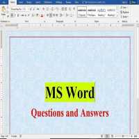 MS Word (Questions and Answers) on 9Apps