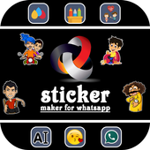 Sticker Maker App for Whatsapp أيقونة