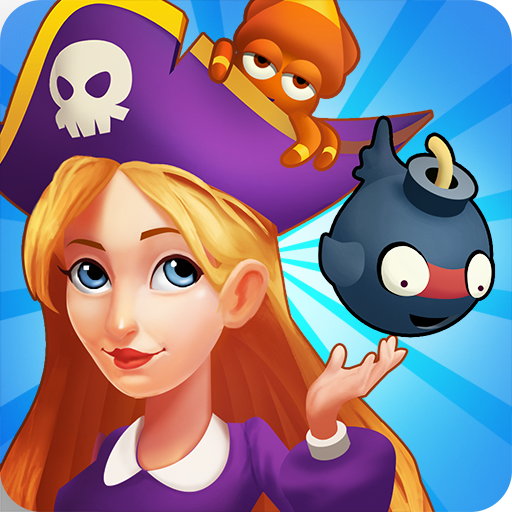 Pirate Treasures Crush - Match 3 Candy Puzzle Game icon