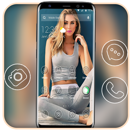 APUS Launcher Sexy Sports Girl Theme icon