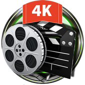 4k resolution Video Player pro icon