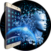 3D Space Galaxy Launcher icon