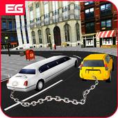 Chained Cars : Impossible American Muscle Driver icon