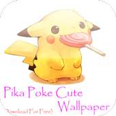 Pika poke free wallpaper
