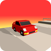 Blocky Highway Racer icon