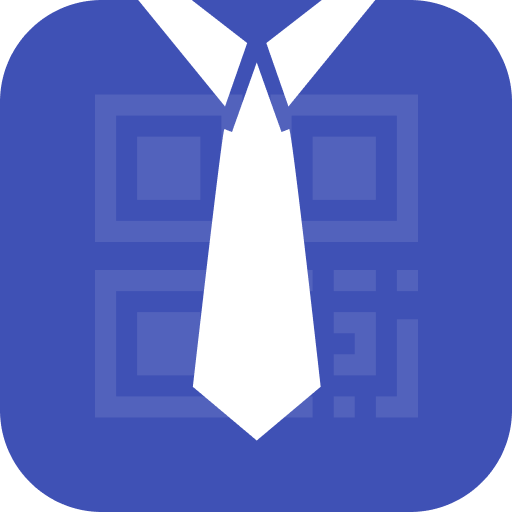 QR Card - business card icon