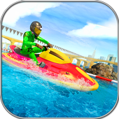 Super Jet Ski Driving 2018: Powerboat Water Racing icon