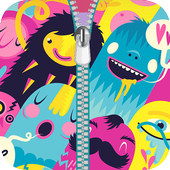 Cool Zipper Lock icon