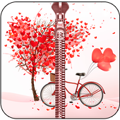 Heart Zipper Lock Screen icon