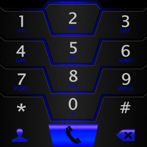 THEME DARKCITY BLUE EXDIALER icon