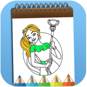How To Color Elena of Avalor Adult Game icon