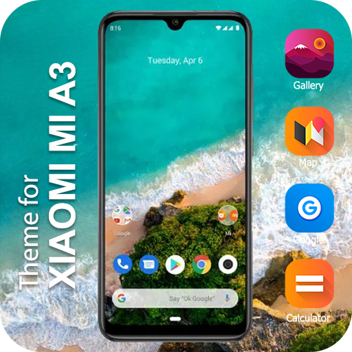 Theme For Xiaomi Mi A3 Launcher 2020 icon