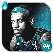 💯  خلفيات عالية الجودة لجميع لاعبي NBA 4K on 9Apps