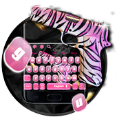 Pink Crook pistol Keyboard Theme icon