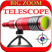 Real Extra Zoom Telescope Camera UHD أيقونة