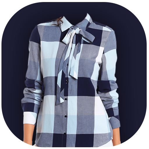 Women Formal Shirt Suit Photo Editor icon