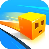 Rolling line 3D icon