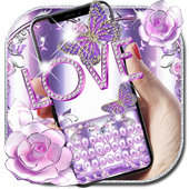 Purple Love Keyboard icon