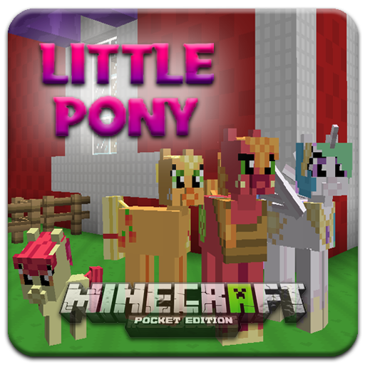 Unicorn Little Pony Mod For Minecraft PE Addons icon