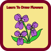 Learn To Draw Flowers icon