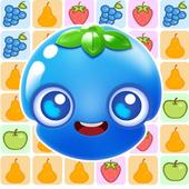 Hängende Kühe: Fruit Connect Puzzle icon