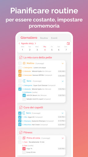FeelinMySkin Skincare Routine screenshot 3