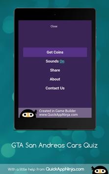 GTA San Andreas Cars Quiz screenshot 20