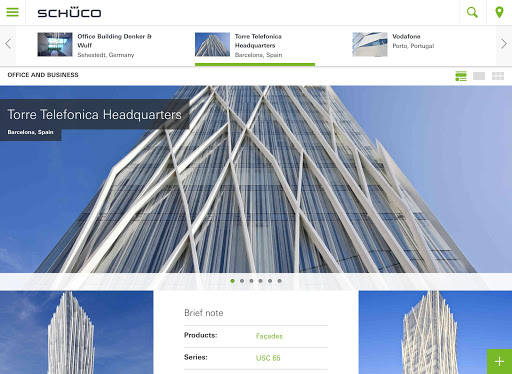 Schüco reference project App screenshot 10