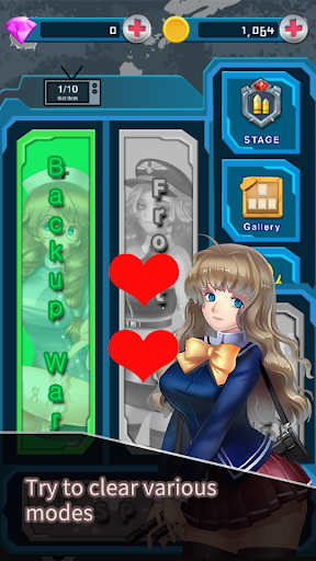 Girls Battlefield screenshot 1