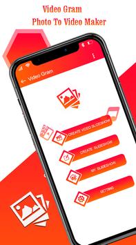 Photo to video slideshow with music screenshot 1