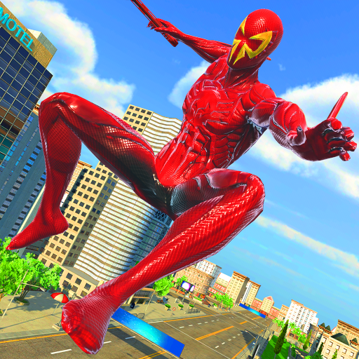 Rope Hero Gangster Crime - Spider Crime Voice City icon