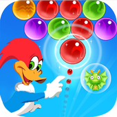 woody bubble woodpecker shooter icon
