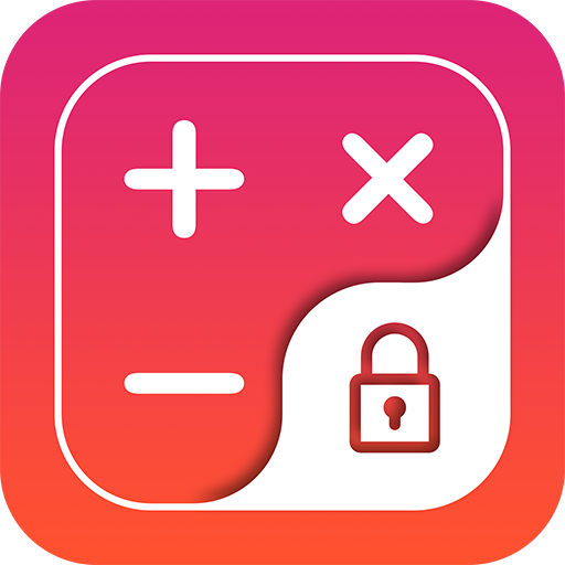 Calculator App Lock  Safe Gallery Vault - pic lock icon