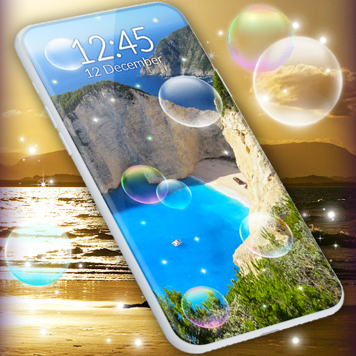 Beach Live Wallpaper 🌞 Sand and Water Wallpapers icon
