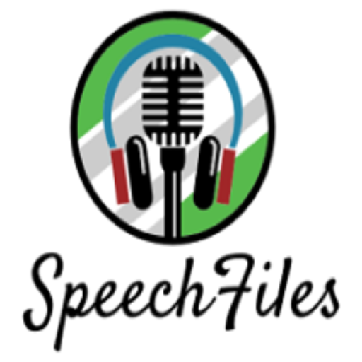 Speech Files** icon