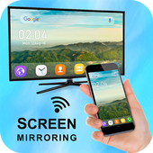 Screen Mirroring Connect to TV icon