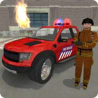 Mr. Parking: Fire Truck Cars