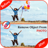 Remove Object: Erase Unwanted Content from Photo أيقونة