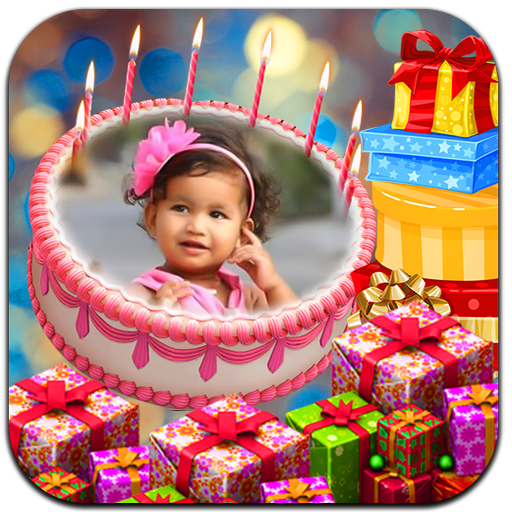 Birthday Cake Photo Frame icon