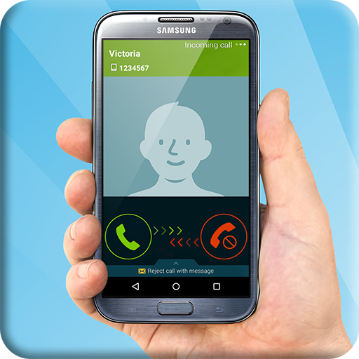 Panggilan telepon palsu (iseng) icon