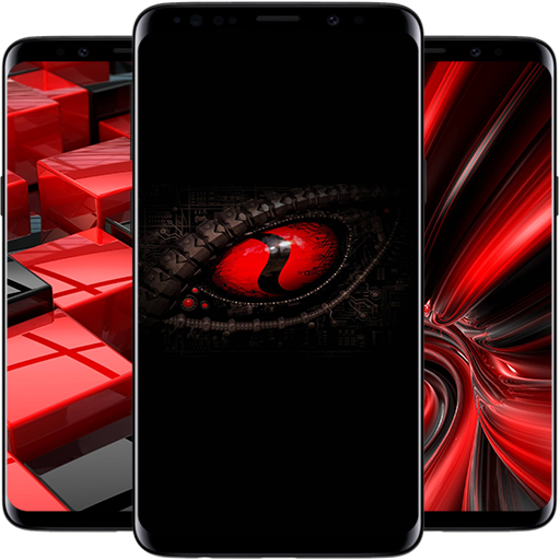 ikon [HD] Red-Black Wallpapers <4K>