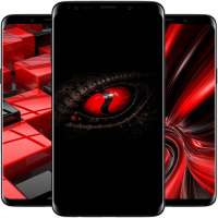 [HD] Red-Black Wallpapers <4K> on 9Apps