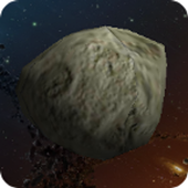 In the space 3D icon