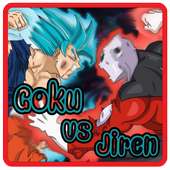 Jiren VS Goku Saiyan fight