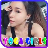 Hot Yoga Pants Sexy Girls Puzzle Sliding