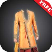 Sherwani suit photo montage