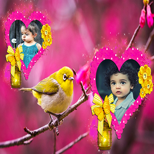 Flower Dual Photo Frames HD icon