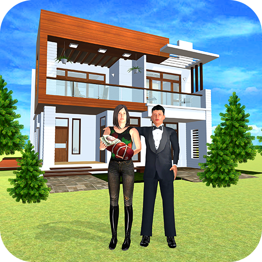 Virtual Housewife Newly Married Happy Family Game icon