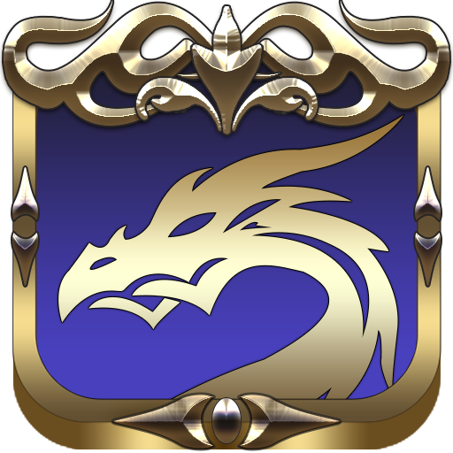 Moonlight Dragons 3D Next Launcher theme icon