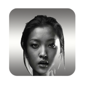 Black And White Color Effect Editor أيقونة